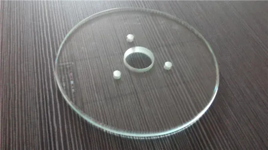 Lighting Glass Cap, Float Glass Lamp Cover Protect Light Made in China