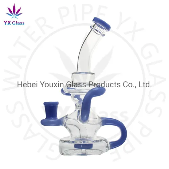 Daily Use Tobacco Dry Herb Grinder Shisha Hookah Oil DAB Rig Glass Water Pipes with 14mm Bowl