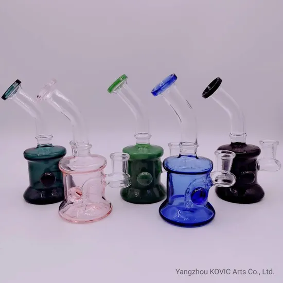 Factory Price High Quality Glass DAB Oil Rigs Water Pipe Shisha Grinder Hookah Rolling Paper Sweet Puff Pipe