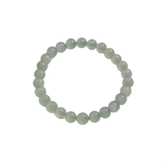 Sell Well Fashion Natural Prehnite (big) Diameter 0.26 Inch Gemstone Crystal Bracelet