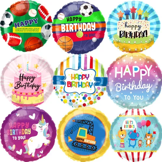Wholesale Party Product Helium Foil Balloons for Wedding Birthday Festival Supplies Decorations