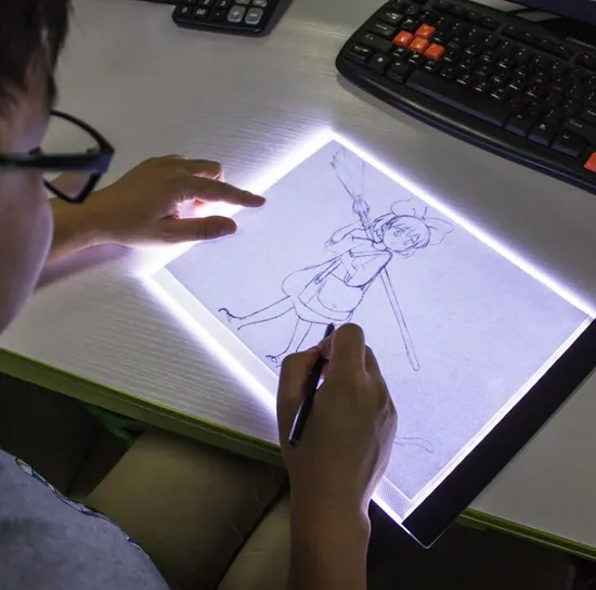 LED Graphic Drawing Board Writing Tracing for Animation
