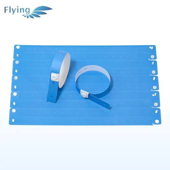 Eco-Friendly Custom PVC Disposable Wristbands - Safe for All Activities
