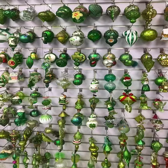 Wholesale Price OEM Factory Customized Xmas Decoration Custom Design Glass Christmas Tree Manufacturer in China