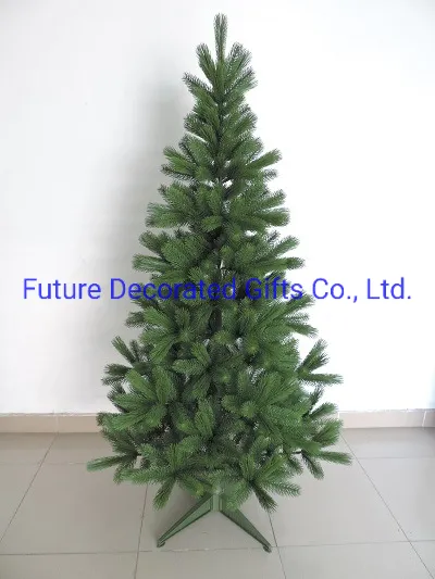 6FT Artificial Christmas Home Decoration Gift Ornament Green Tree with Decoration