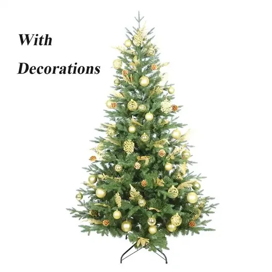 Commercial Customized Wholesale Plastic Ornament Artificial Christmas Tree High Quality Green Dense Artificial Christmas Tree