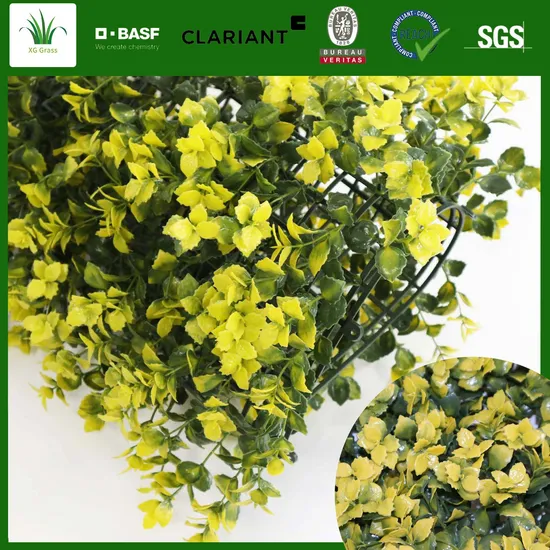 2024new UV Resistant SGS-UV SGS-Fire 50*50cm Super Reinforced Grid Base Plateartificial Green Artificial Wall Grass Plant Artificial Wall Plantas