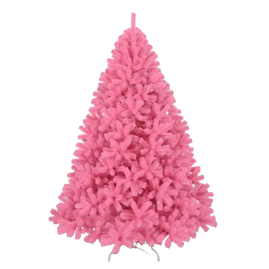 High Quality 7.5FT Artificial Colorful Rainbow Christmas Tree for Holiday Indoor Home Xmas Tree for Party Supply