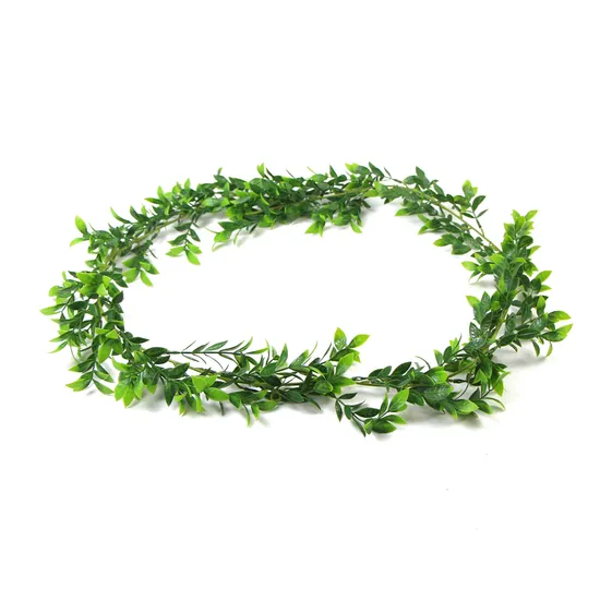 Hot Sale PE Artificial Hanging Plant Vine for Indoor Wedding Decoration