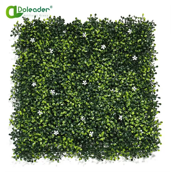 Doleader UV Protection Artificial Plant Grass Wall Backdrop Green Hanging Artificial Grass Wall Plants