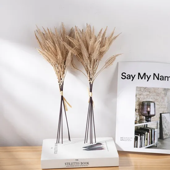 Rabbit Tail Grass Bouquet Ins Style Imitation Flower Home Decoration Cross-Border Wedding