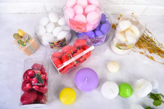 Hot Sale Scented / Unscented Colorful Tea Light Candle