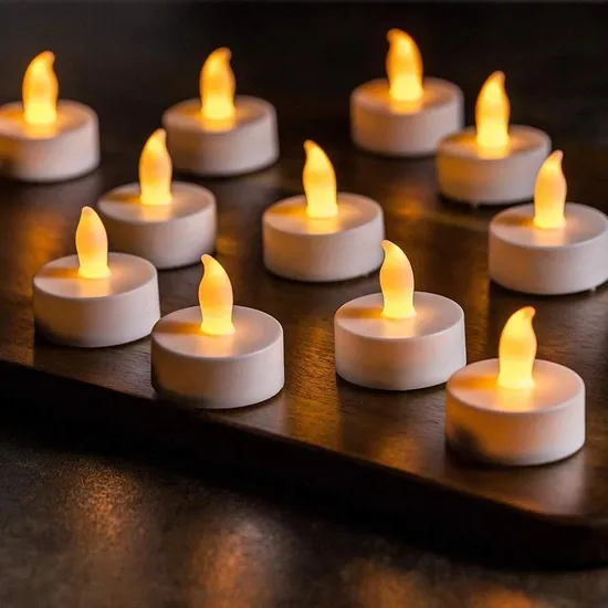 Elegant Flameless LED Candles for Home and Hotel Ambiance