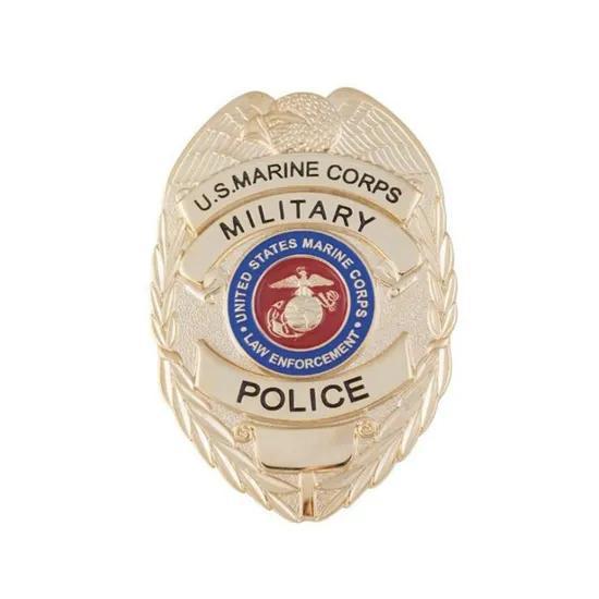 High Quality Custom Police Shoulder Badges Metal Badge Military Badge for Uniform