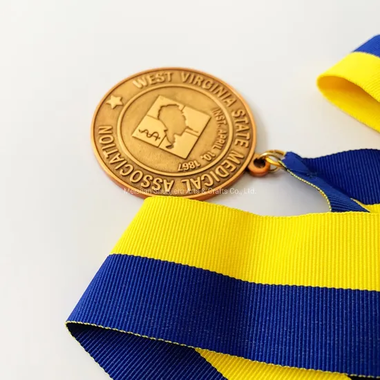 Custom High-Quality Engraved Personalized Customized Athletic Competition Medals for Athletic Competitions
