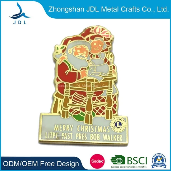 Supply Baking Finished Metal City Pin Badge in Enamel Lapel Pin Badge with Golden Plating Personalized Printed Pin Badge with Epoxy (258)