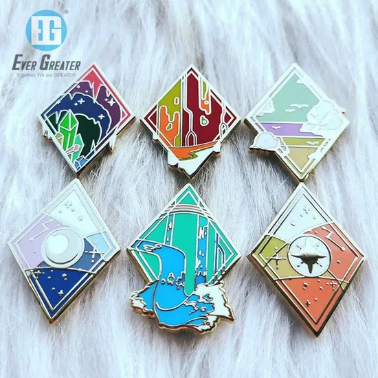 Personalized Custom Die Casting High Quality Fashion Enamel Lapel Pin