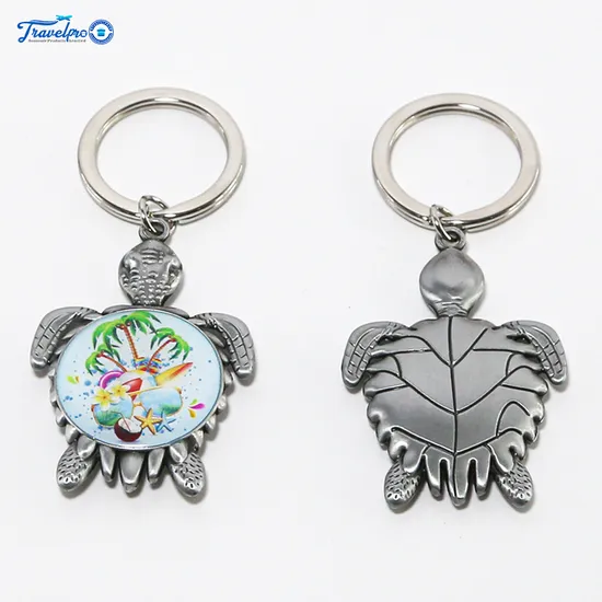 Travelpro Luxury Metal Crafts Ocean Theme Key Ring Travel Souvenirs Keychain