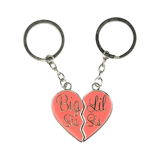 Zinc Alloy Promotional Gift Keychain
