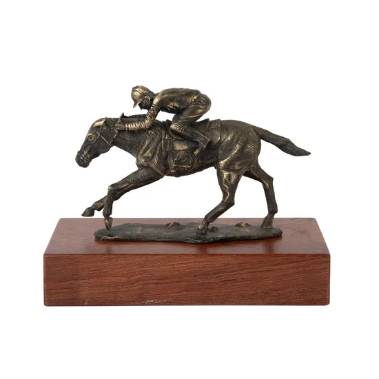 Bronze Knight Sculptures Copper Cast Gift