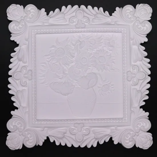 Gfrg Plaster Relief Sculpture for Wall Decoration