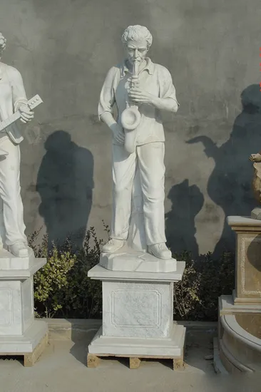 Multiple Musical Figure Decoration Statue Carving Marble Stone Sculpture (SYMS-139)