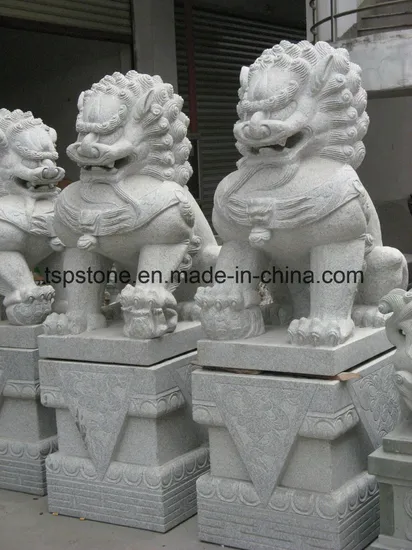 White Marble/Granite Stone Hand Carved Garden Sculpture/Statue/Animal Carving for Garden Landscape
