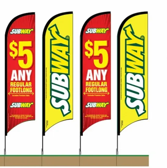 Advertisement Customized Beach Flag Color Logo Custom Free Design Beach Flag