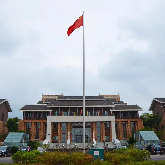 30m Flagpole Stainless Steel Outdoor National Flag Post Aluminum Commercial Flag Pole