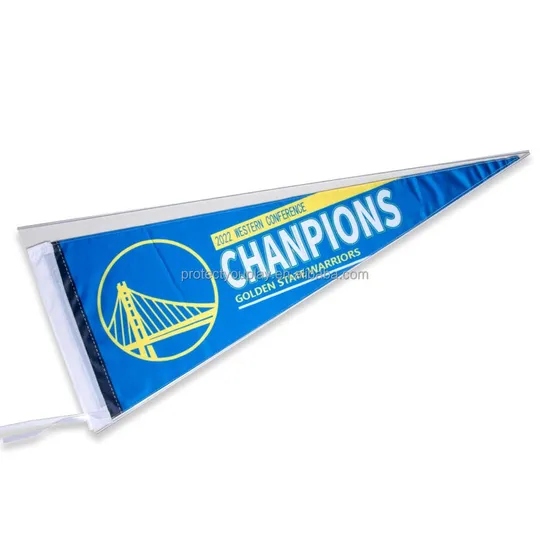 12X30 Pennant Topload Holder Sport Felt Banner Hanging Triangle Flag Bunting 30X75mm