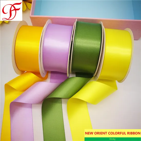 4cm Liston Satinado Nastri Raso Fitas Cetim Grosgrain Sheer Organza Edge Double Face Satin Ribbon Gingham Petersham Taffeta Ribbon Present/Gift Box/Wrapping