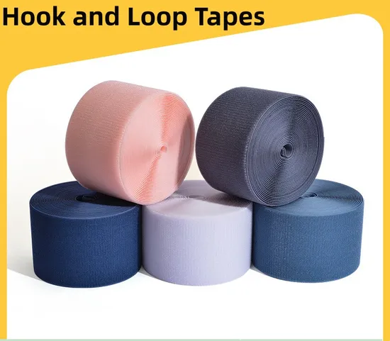High Tenacity 16mm 25mm 50mm Width Colorful Nylon Hooks and Loops