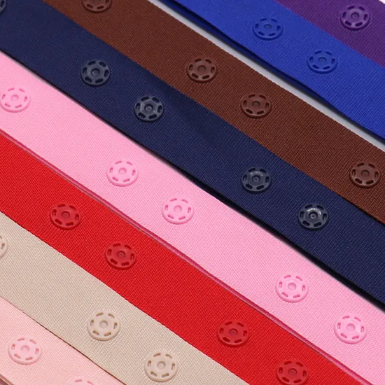 Blue Woven Knitted Elastic Tape (XDWK-003)