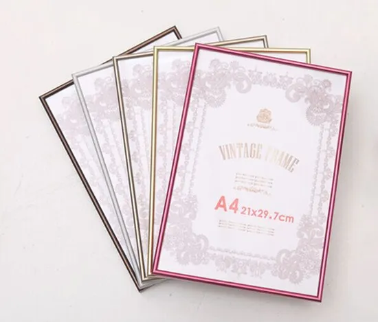 A4 Aluminum Picture Frame & Metal Photo Frame