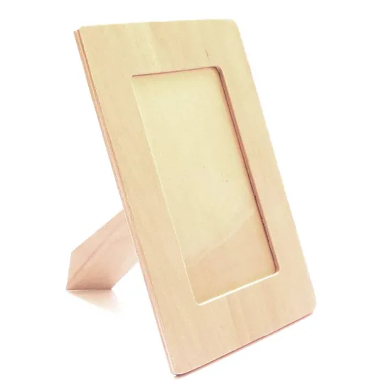 Factory Price Hot Sale Simple Natural Colour Wooden/Wood Photo Frame