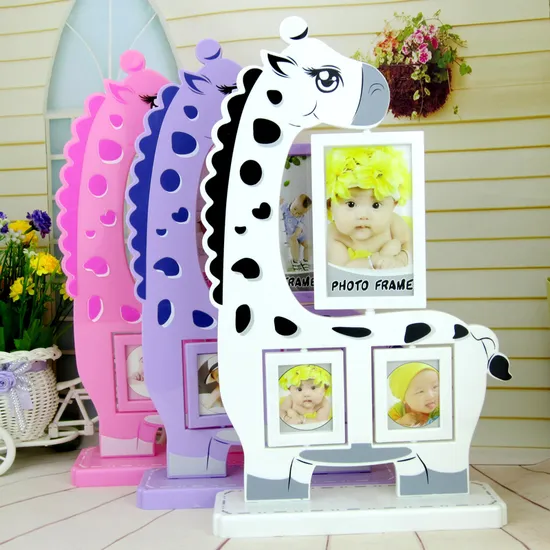 Hot Sale Kids Photo Frame Room Desktop Decoration Best Gift Picture Frames Cartoon Simple Modern Styles Exquisite Frames Photo