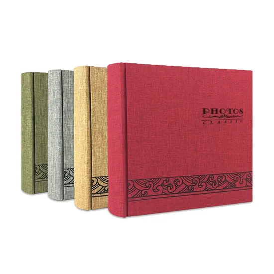 Custom Printing Holding 200 Fotos 4X6 Book Style Photo Albums
