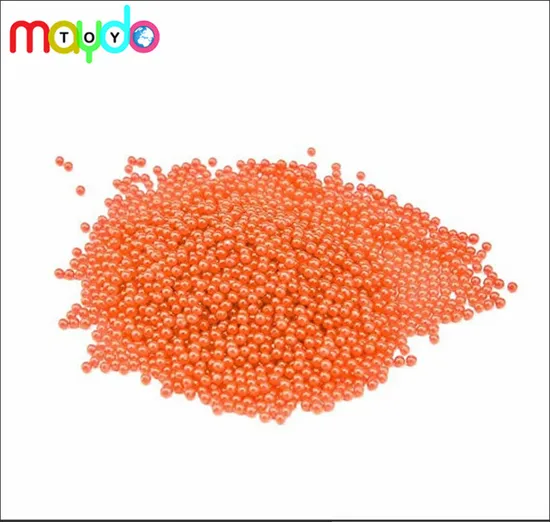 Wholesale Golden Decoration Water Gel Beads Pearl Orbeez Refill Balls Crystal Soil for Wedding