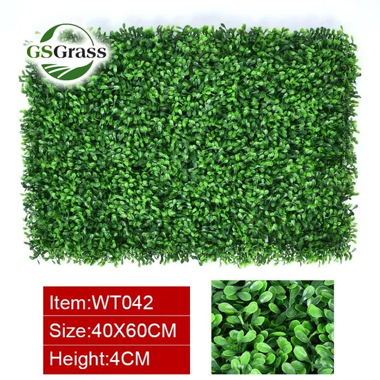 Hot-Selling Filled Faux Flowers Panels, Customized Greenery Decorative Carpet for Landscaping, Background