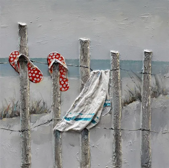 Modern Seashore Beach Wall Decor Home Products Canvas Oil Painting