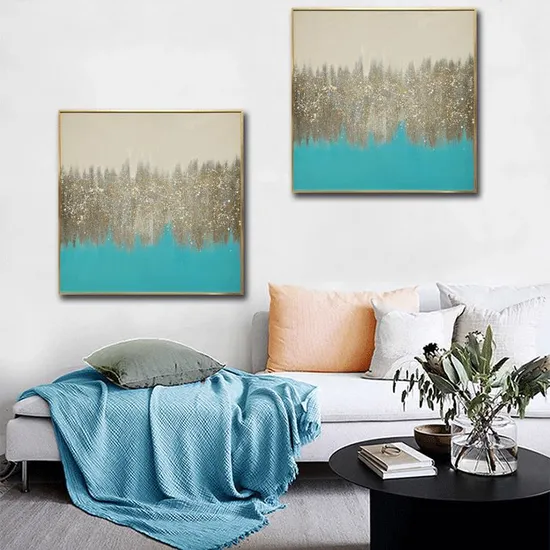 Modern Oil Paintings Hot Sell Hand Made Interior Home Decoration Hotel Wall Hanging Pictures
