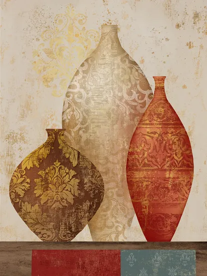 Vase Canvas Painting Wall Art Home Products Handmade Oil Painting