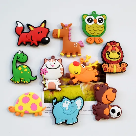 OEM Promotional Gift Cartoon Cute Custom Logo High Quality Funny PVC Fridge Magnet