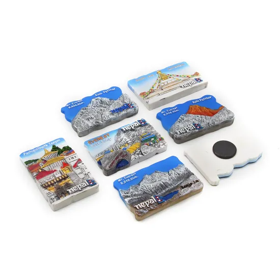 Custom Logo Souvenirs China Resin Souvenir Custom Fridge Magnet