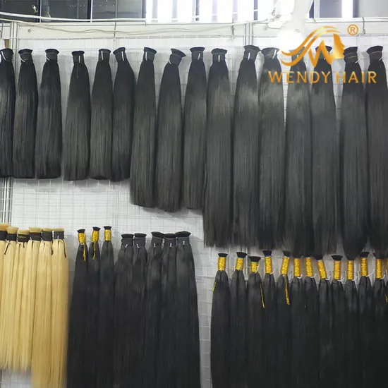 Factory Wholesale 100% Russian Raw Human Hair V Tip Extensions
