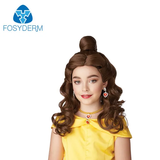 Princess Hairstyle Wear Wigs More Beautiful Women Long Curly
