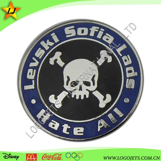 High Quality Metal Die Cut Traditional Hard Enamel Lapel Pin