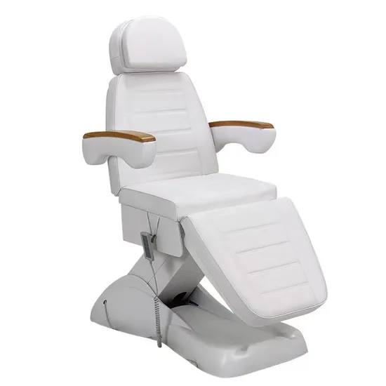 Modern Classic White Aesthetics Massage Beauty Bed Table with 3 Motor for Beauty Salon