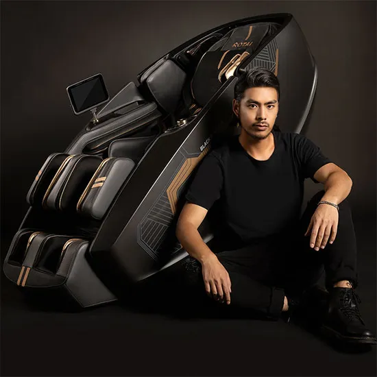 Rotai Luxury Dual Core 4D Zero Gravity Massage Chair Rt8900 with Quick Buttons