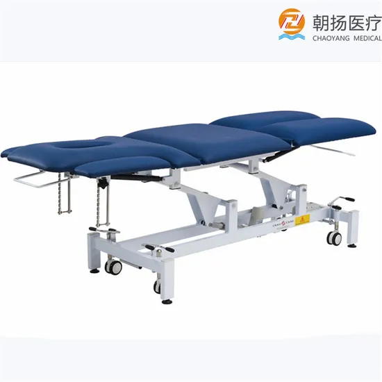 Multi Function Adjustable Electric Examination Bed Hospital Massage Table Bed for Physiotherapy Arm Therapy Couch